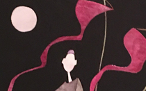 Buon vento da Nord-Est - Tecnica mista, dim. 20x30  