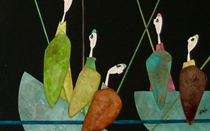 In secca - Tecnica mista, dim. 30x40  