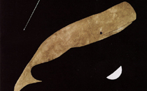 Moby Dick - Tecnica mista, dim. 50x70