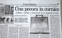 Cristina Nadotti, "La Nuova Sardegna"  