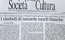 Giuliana Altea, "La Nuova Sardegna"