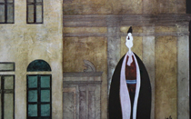 Notturni sassaresi - Tecnica mista - dim. 50x70  