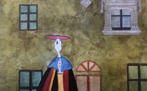 Notturni sassaresi - Tecnica mista - dim. 50x70  